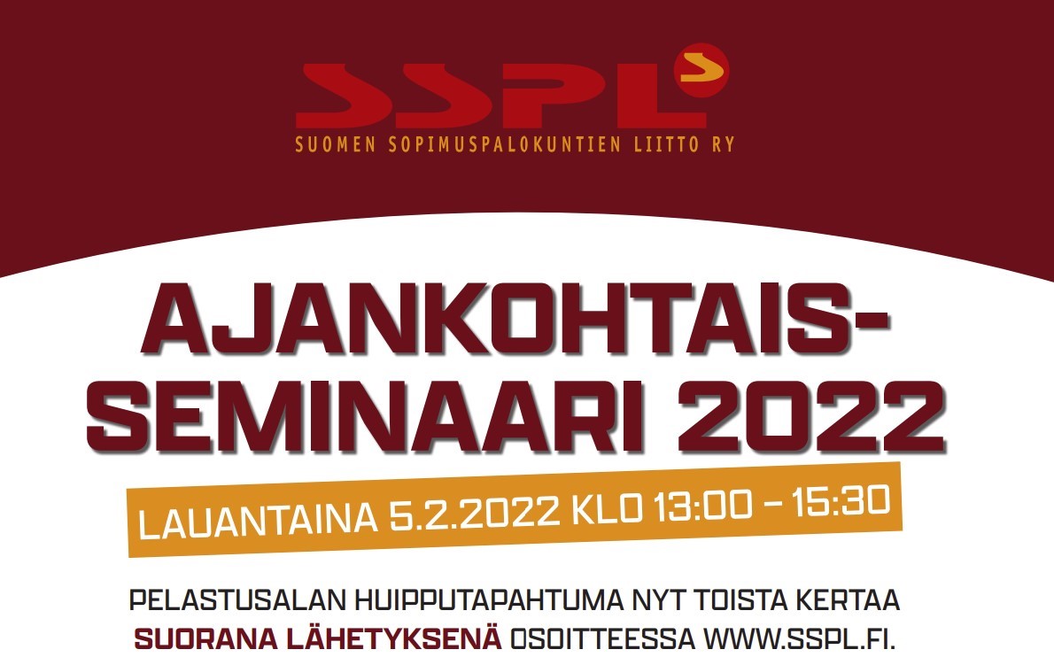ajankohtaisseminaari 2022 mainos ajankohta 5.2.2022 13:00 - 15:30