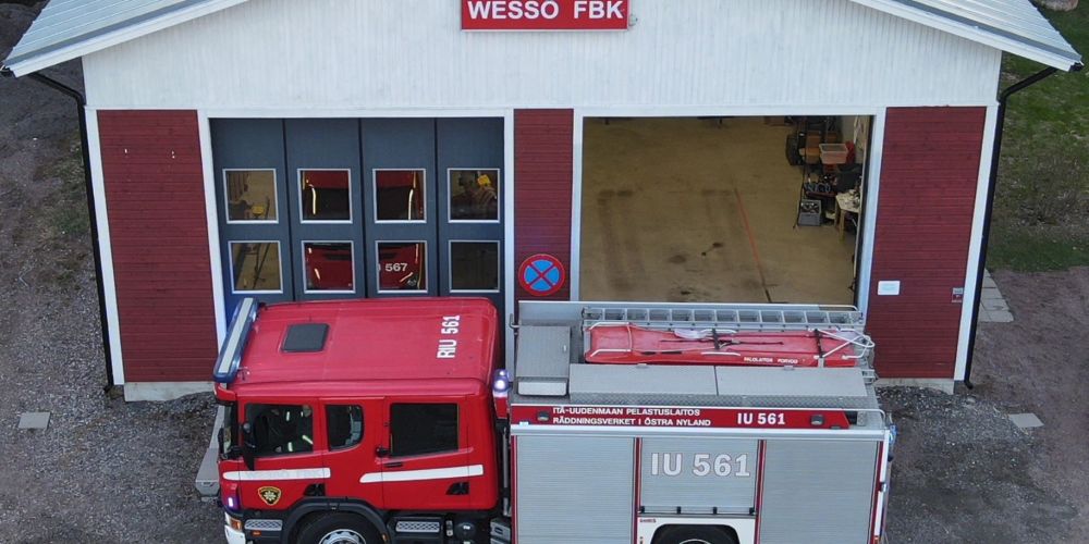 wessö fbk paloasema ja sammutusauto